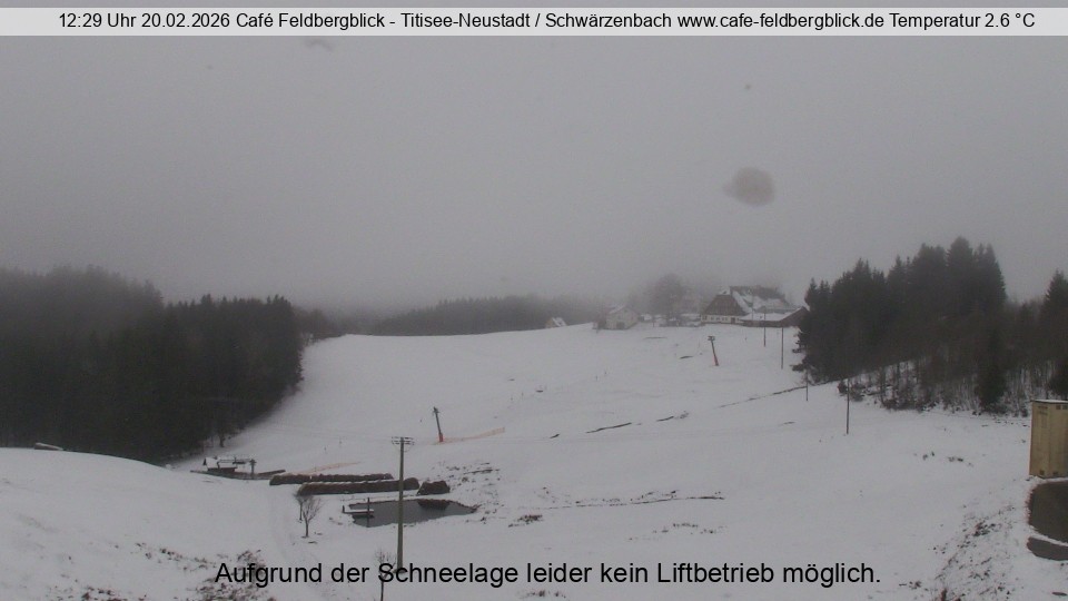 Archiv Foto Webcam Skilift Schwärzenbach
