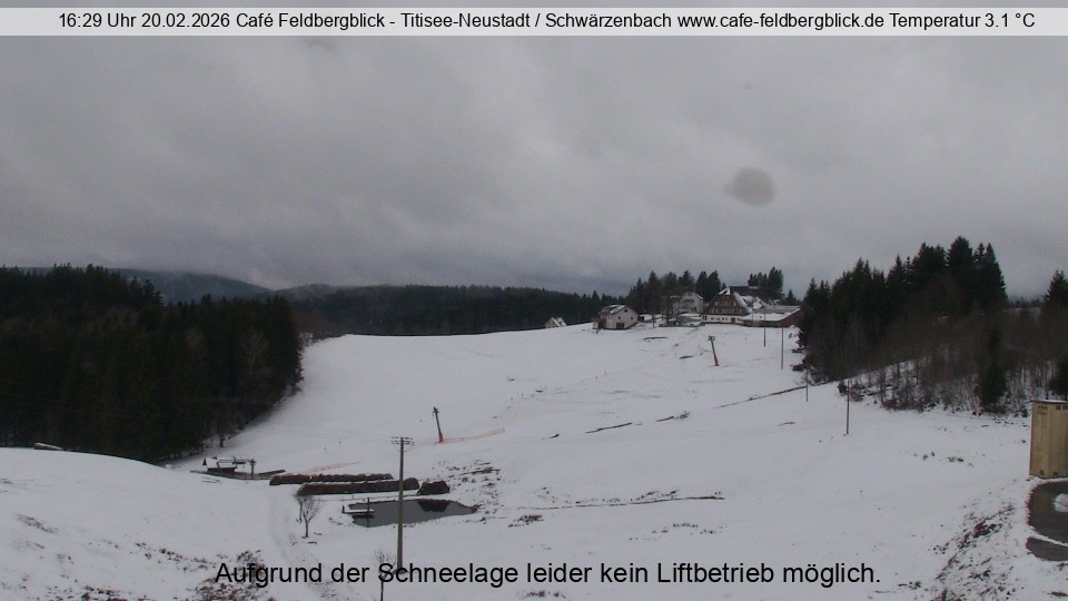 Archiv Foto Webcam Skilift Schwärzenbach