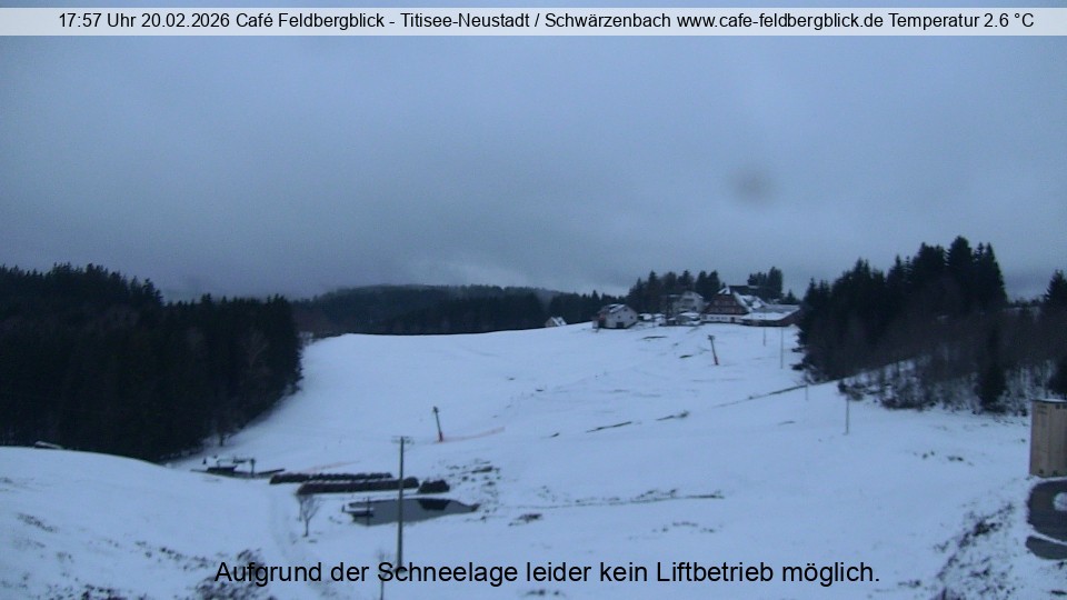Archiv Foto Webcam Skilift Schwärzenbach