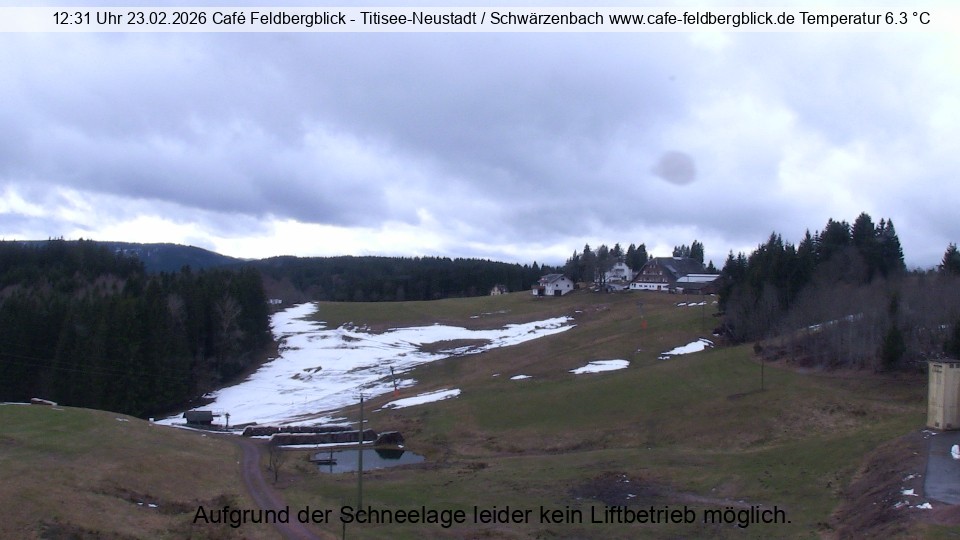 Archiv Foto Webcam Skilift Schwärzenbach