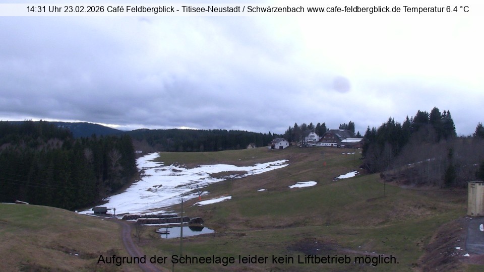 Archiv Foto Webcam Skilift Schwärzenbach