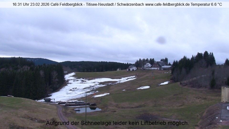 Archiv Foto Webcam Skilift Schwärzenbach