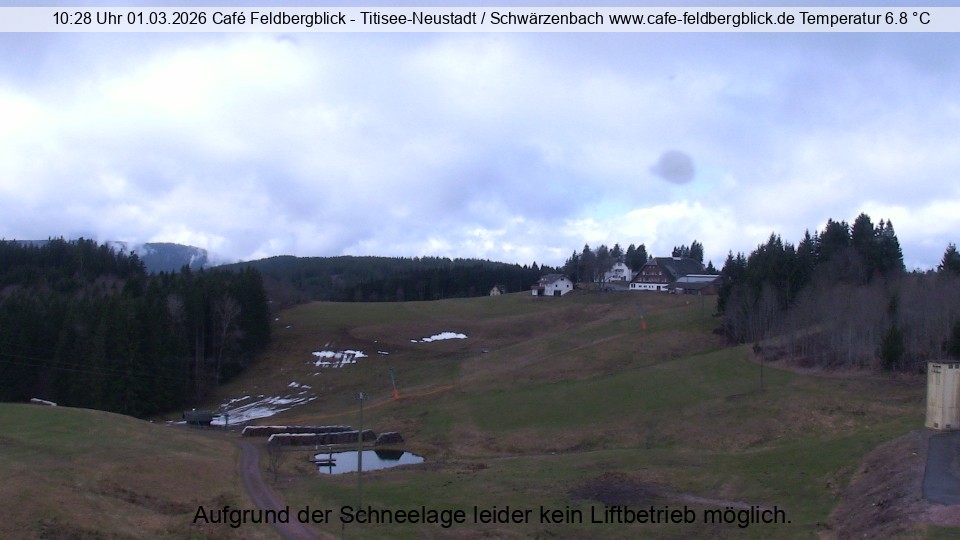 Archiv Foto Webcam Skilift Schwärzenbach