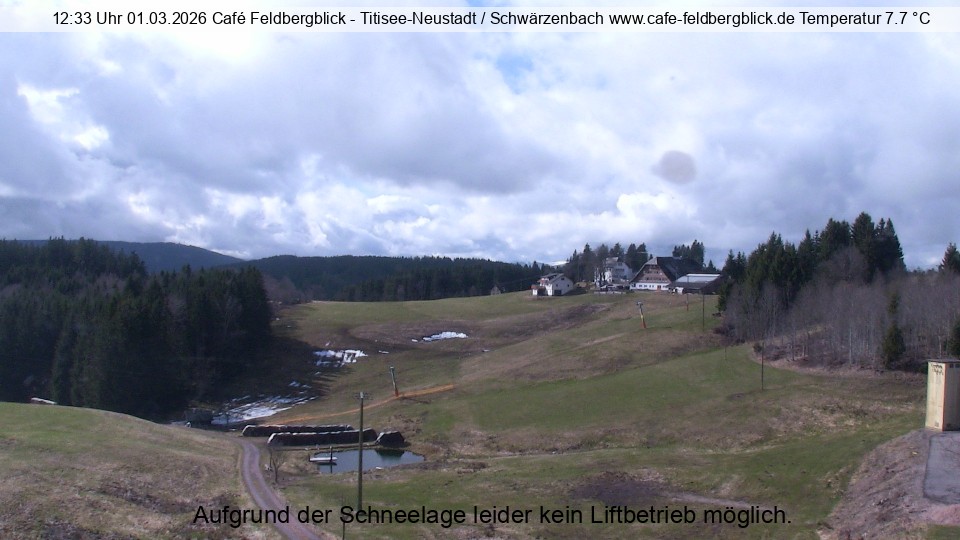 Archiv Foto Webcam Skilift Schwärzenbach