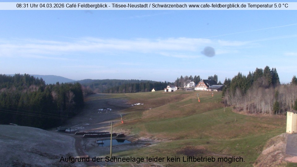 Archiv Foto Webcam Skilift Schwärzenbach