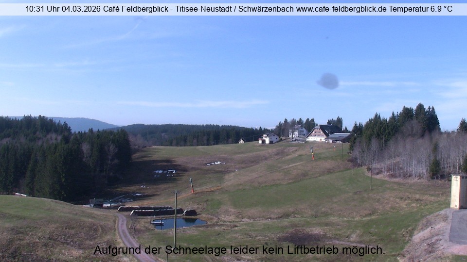 Archiv Foto Webcam Skilift Schwärzenbach