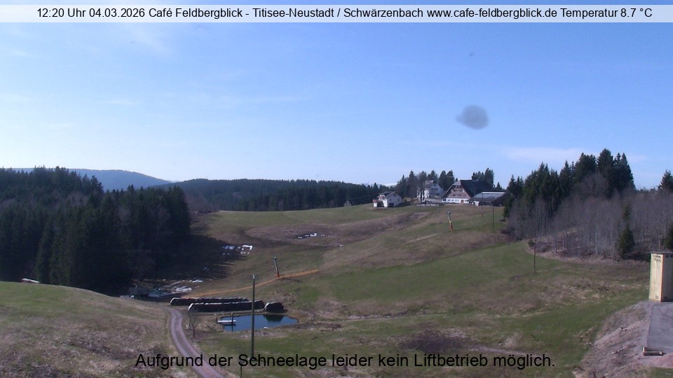 Archiv Foto Webcam Skilift Schwärzenbach