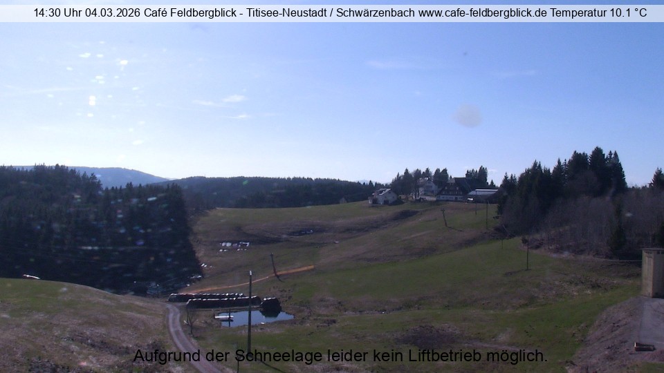 Archiv Foto Webcam Skilift Schwärzenbach