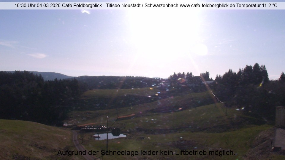 Archiv Foto Webcam Skilift Schwärzenbach