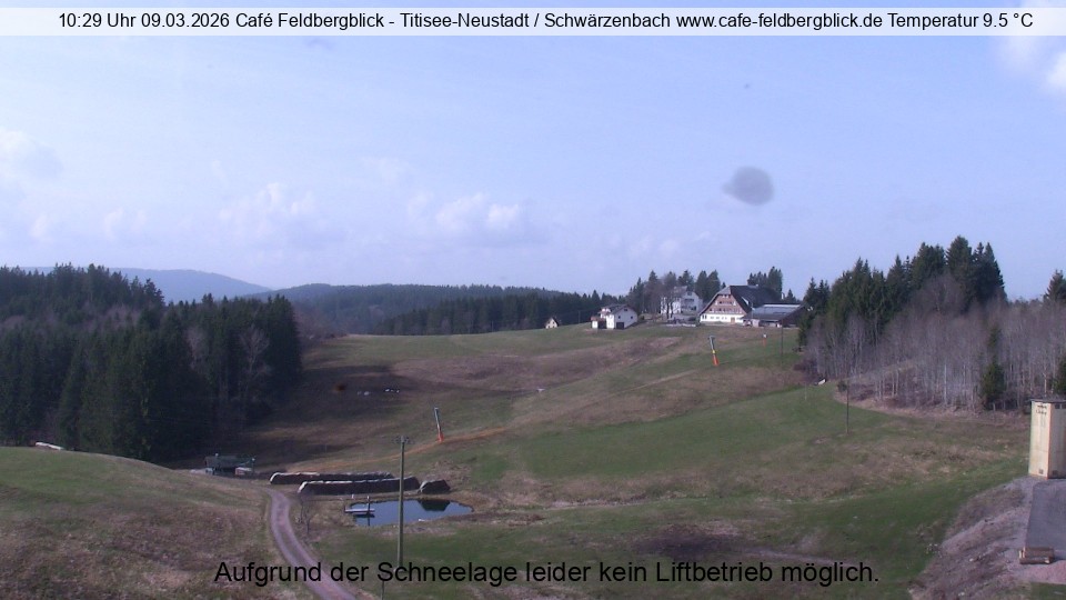 Archiv Foto Webcam Skilift Schwärzenbach