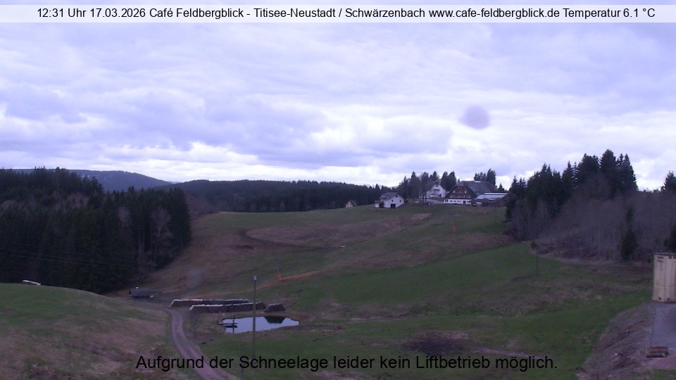 Archiv Foto Webcam Skilift Schwärzenbach