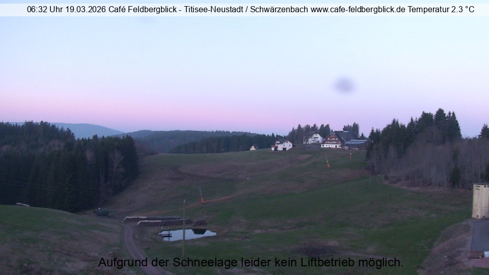 Archiv Foto Webcam Skilift Schwärzenbach