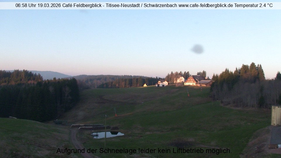 Archiv Foto Webcam Skilift Schwärzenbach