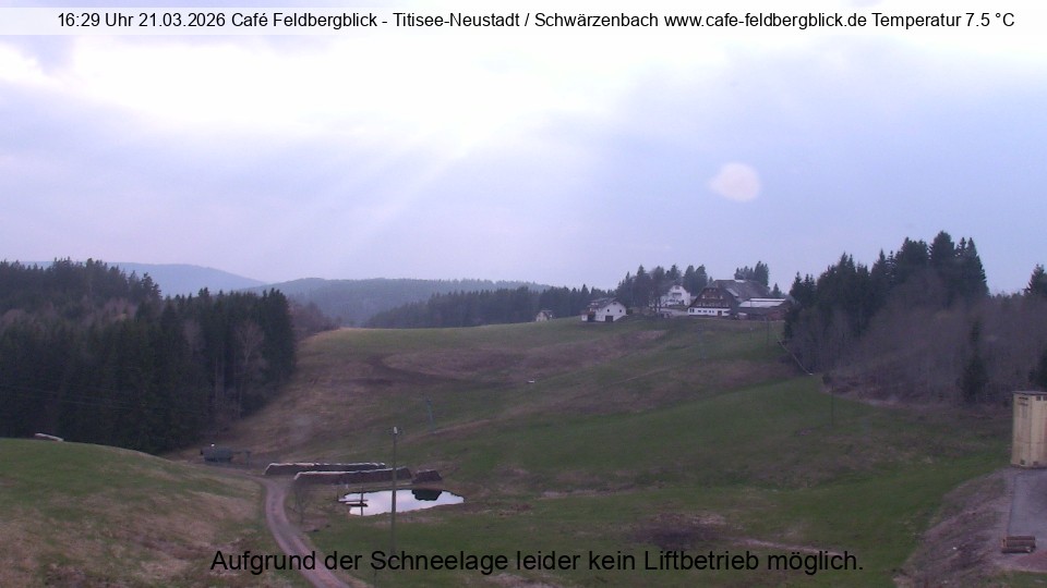 Archiv Foto Webcam Skilift Schwärzenbach