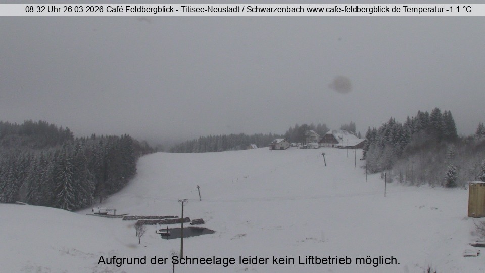 Archiv Foto Webcam Skilift Schwärzenbach
