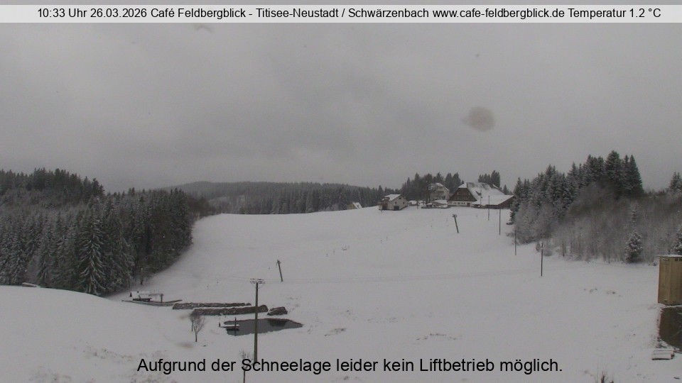 Archiv Foto Webcam Skilift Schwärzenbach