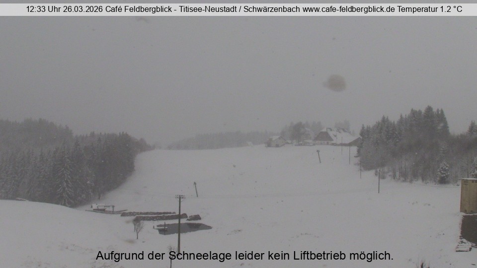 Archiv Foto Webcam Skilift Schwärzenbach