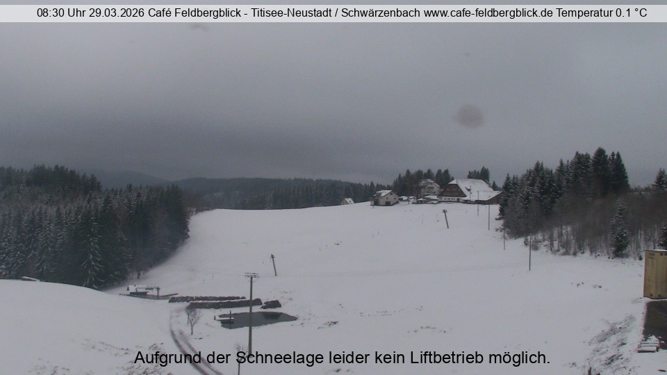 Archiv Foto Webcam Skilift Schwärzenbach