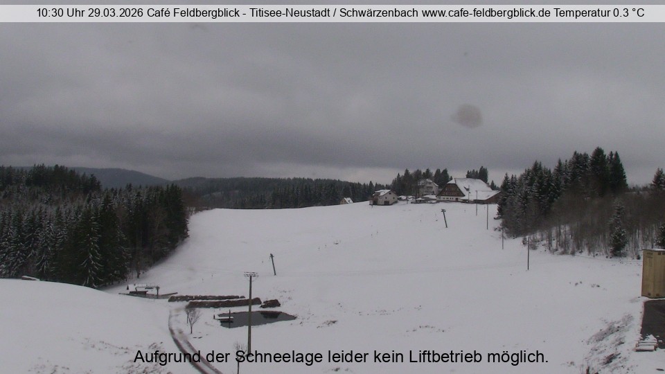 Archiv Foto Webcam Skilift Schwärzenbach