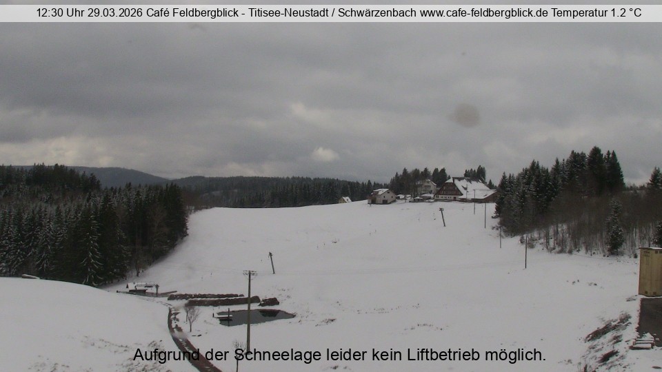 Archiv Foto Webcam Skilift Schwärzenbach