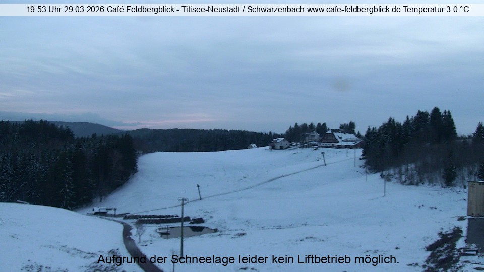 Archiv Foto Webcam Skilift Schwärzenbach