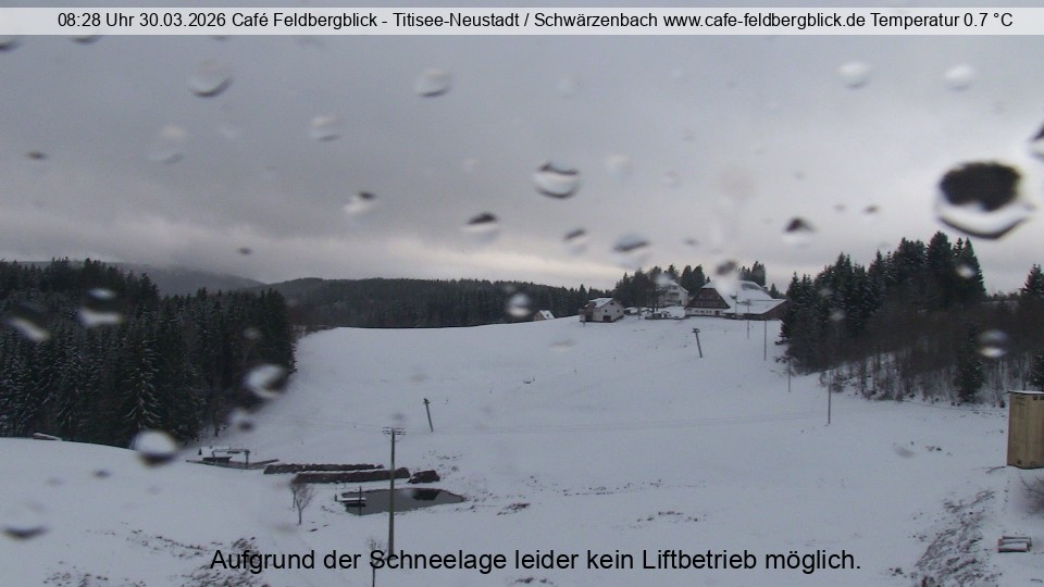 Archived image Webcam Ski lift at Schwärzenbach