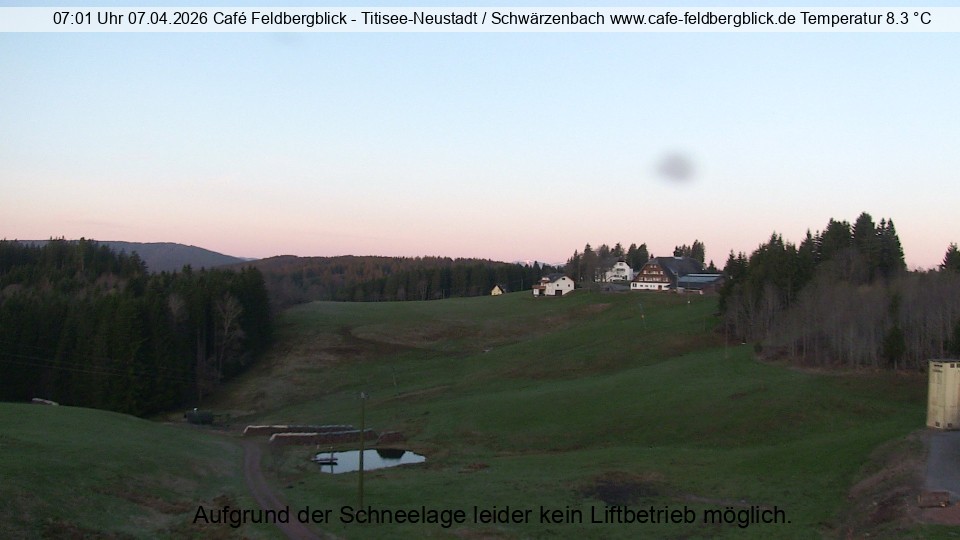 Archiv Foto Webcam Skilift Schwärzenbach