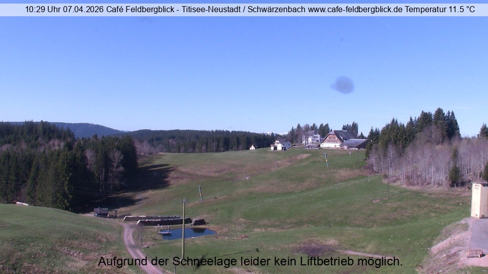 Archiv Foto Webcam Skilift Schwärzenbach