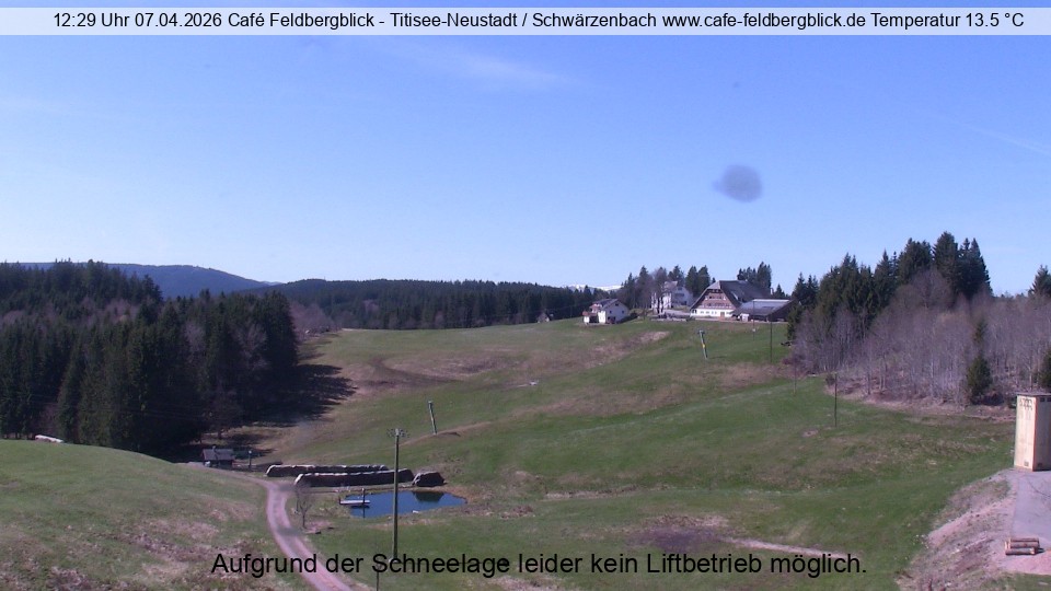Archiv Foto Webcam Skilift Schwärzenbach