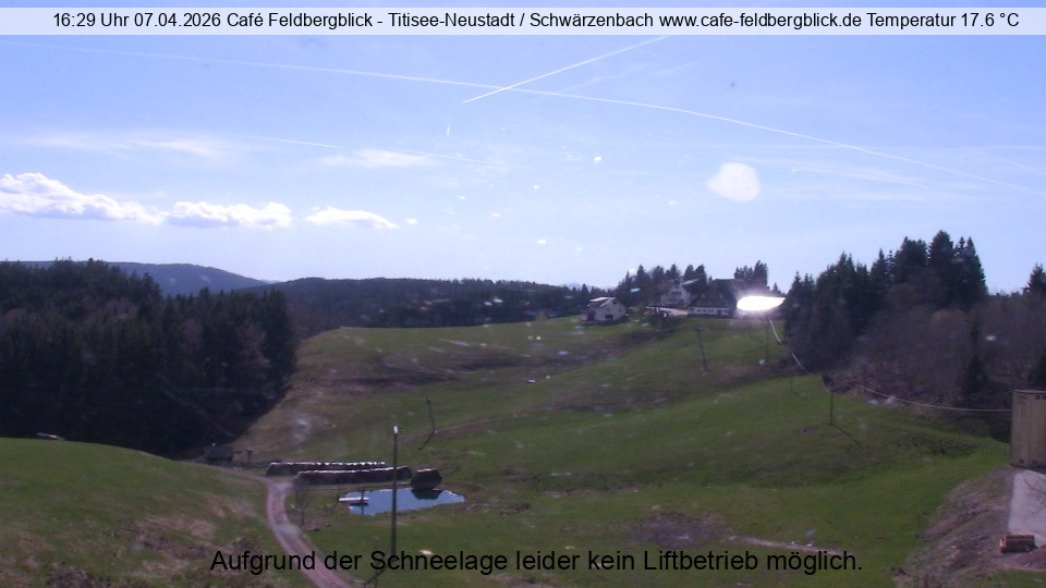 Archiv Foto Webcam Skilift Schwärzenbach