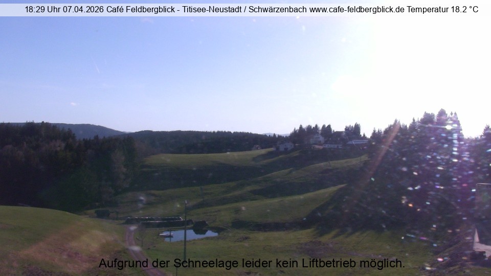 Archiv Foto Webcam Skilift Schwärzenbach