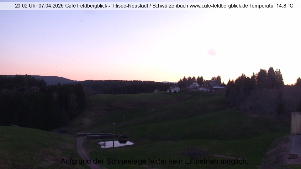 Archiv Foto Webcam Skilift Schwärzenbach