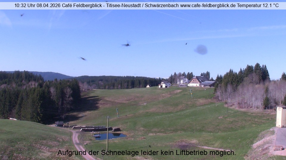 Archived image Webcam Ski lift at Schwärzenbach
