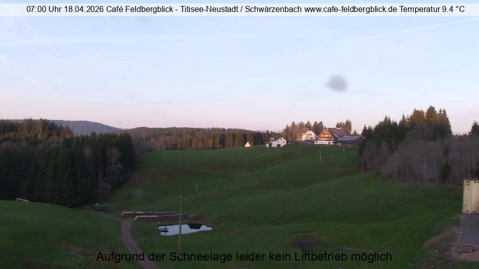 Archiv Foto Webcam Skilift Schwärzenbach