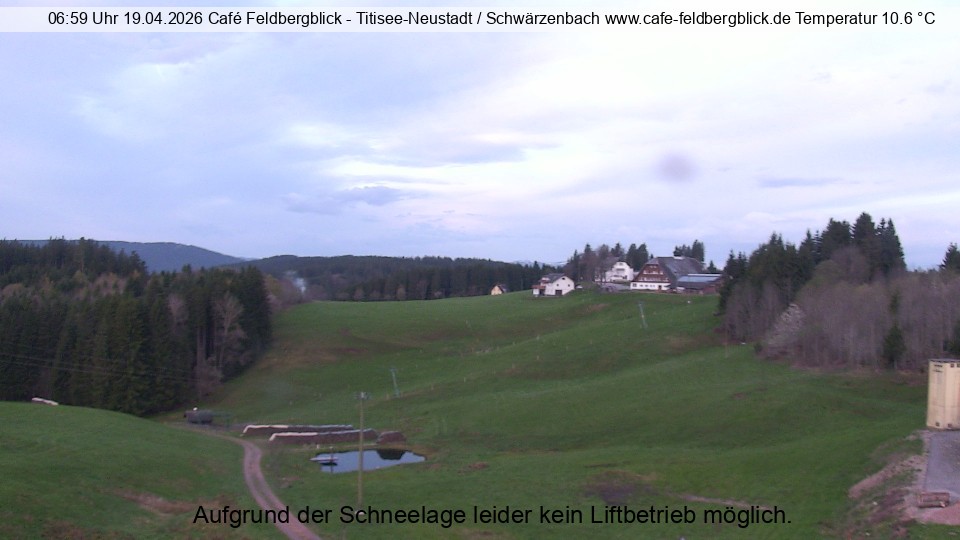 Archiv Foto Webcam Skilift Schwärzenbach