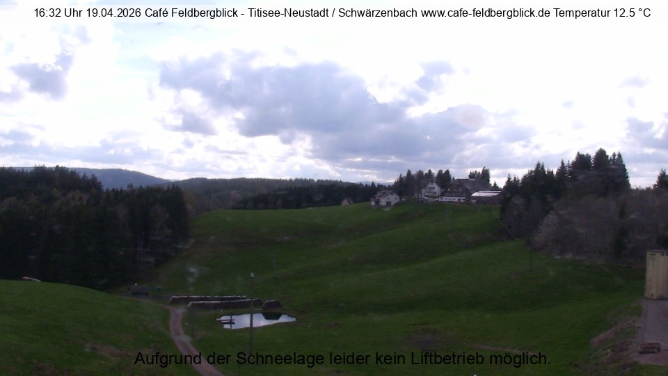 Archiv Foto Webcam Skilift Schwärzenbach