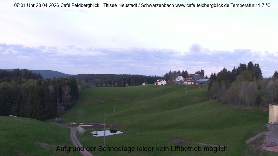 Archiv Foto Webcam Skilift Schwärzenbach