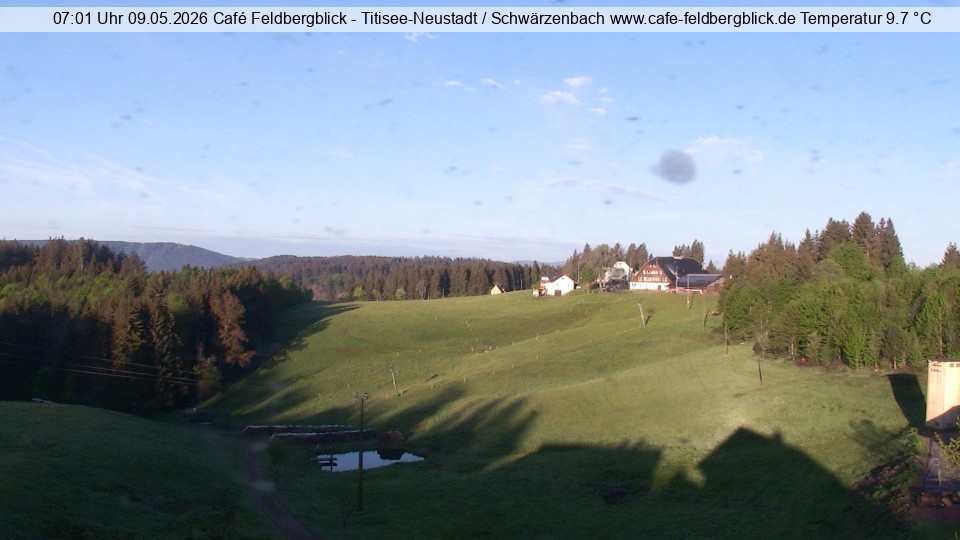 Archived image Webcam Ski lift at Schwärzenbach