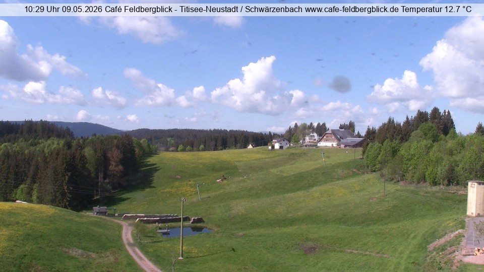 Archived image Webcam Ski lift at Schwärzenbach