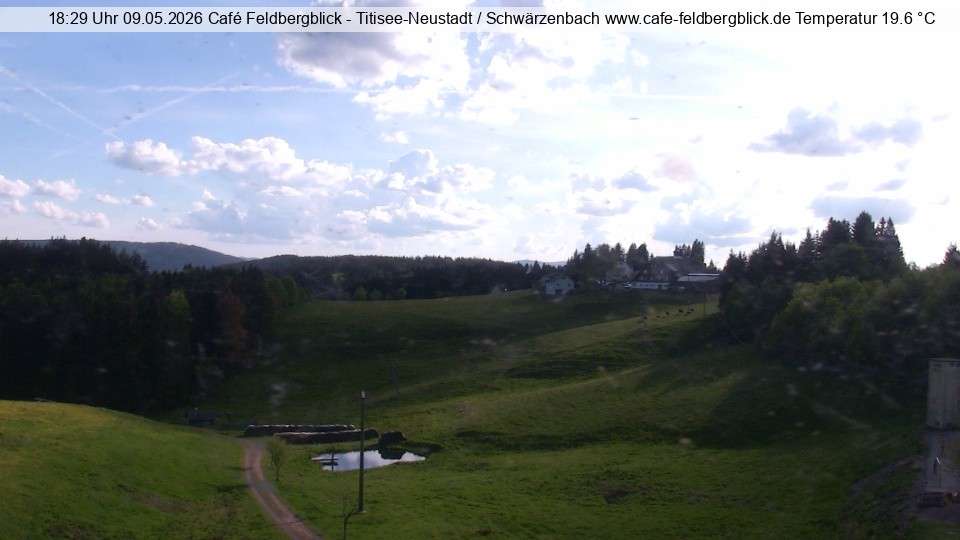 Archived image Webcam Ski lift at Schwärzenbach