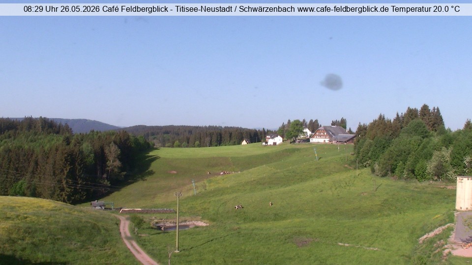 Archived image Webcam Ski lift at Schwärzenbach
