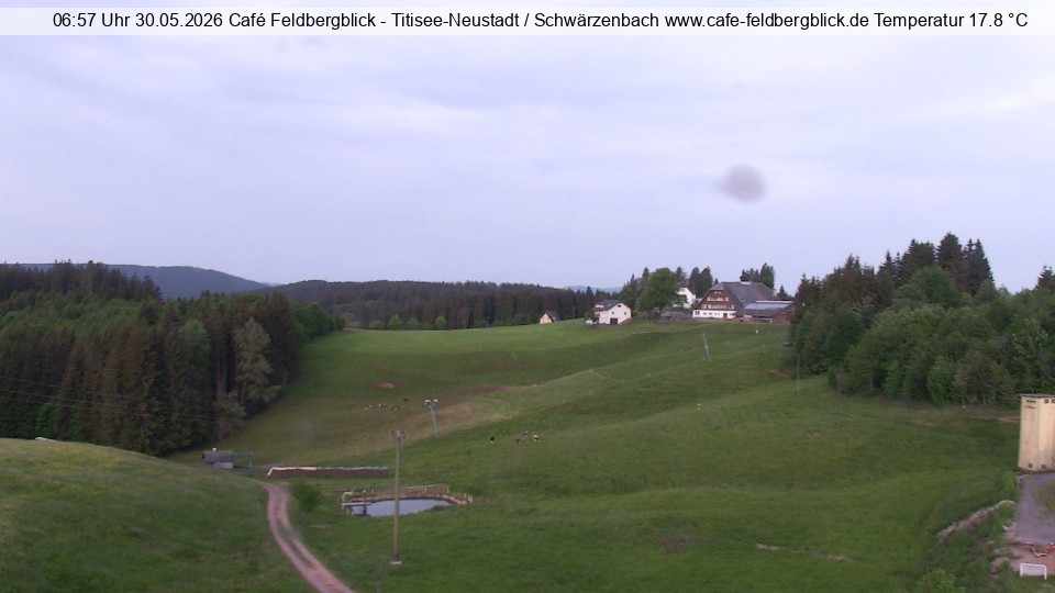 Archived image Webcam Ski lift at Schwärzenbach