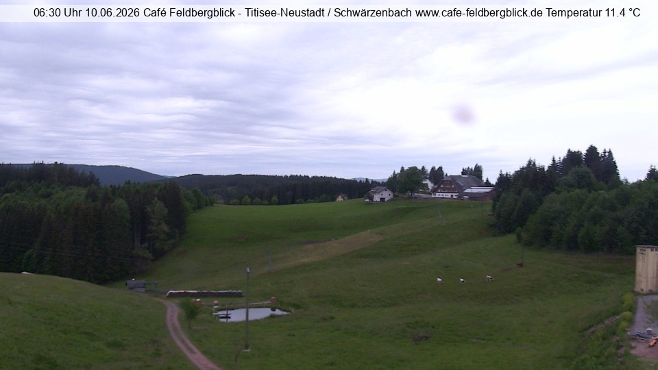 Archived image Webcam Ski lift at Schwärzenbach