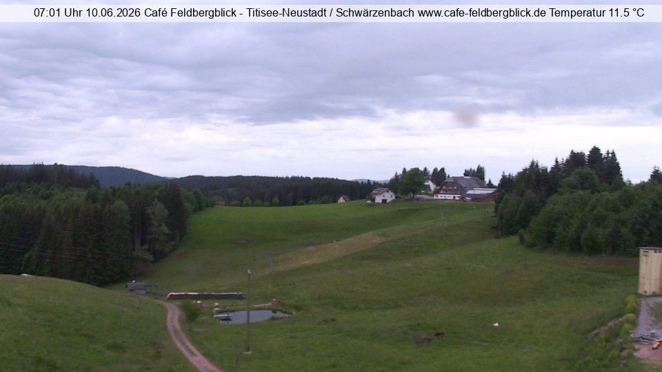 Archived image Webcam Ski lift at Schwärzenbach