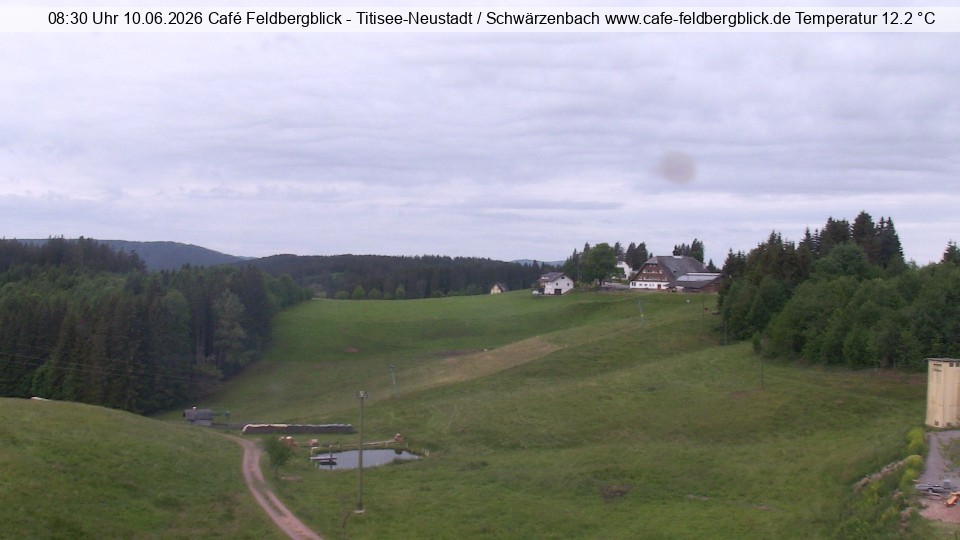 Archived image Webcam Ski lift at Schwärzenbach