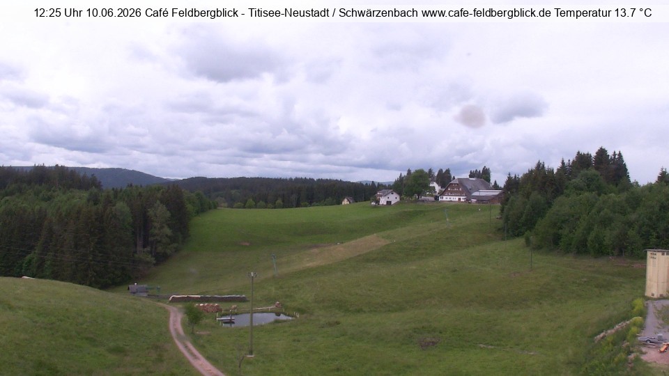 Archived image Webcam Ski lift at Schwärzenbach