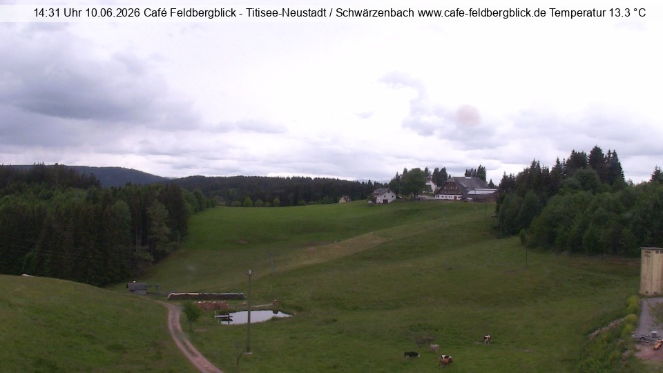 Archived image Webcam Ski lift at Schwärzenbach