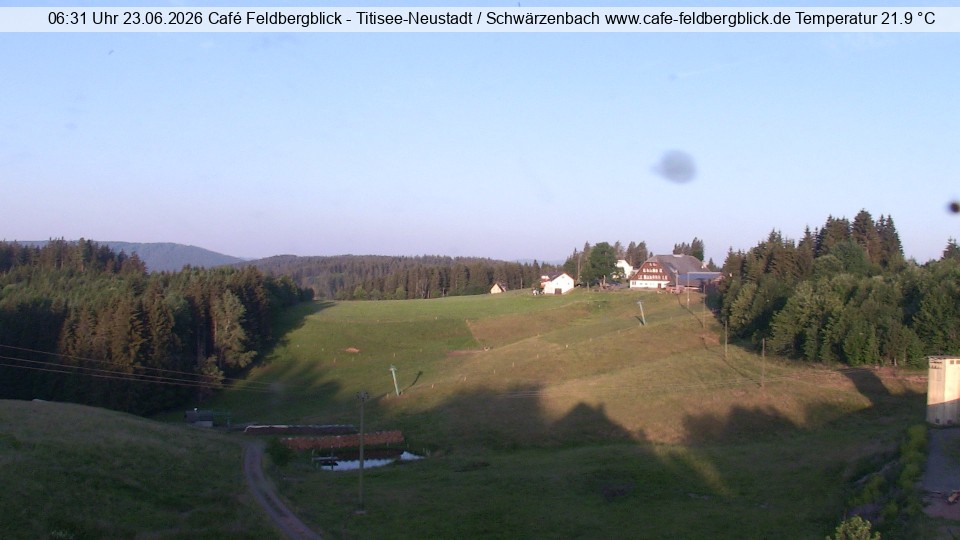 Archived image Webcam Ski lift at Schwärzenbach