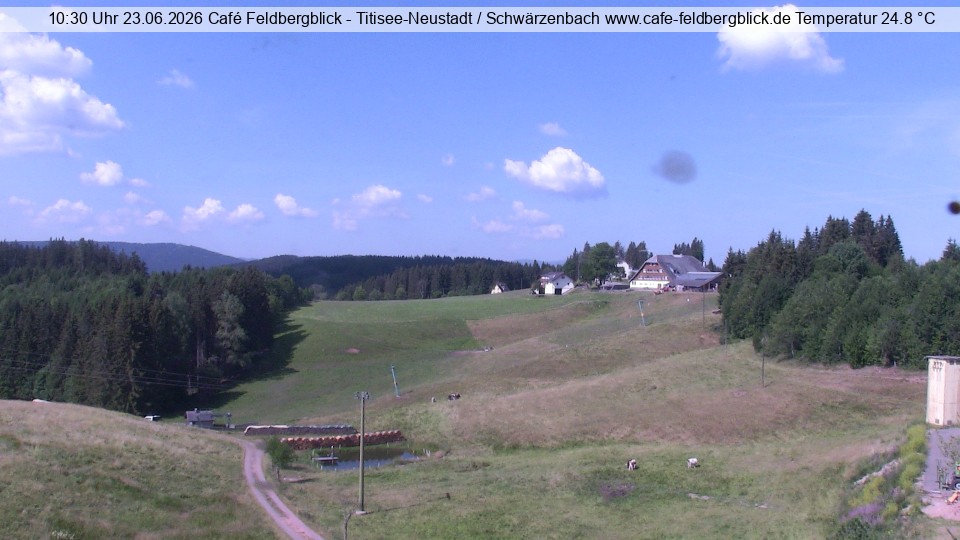 Archived image Webcam Ski lift at Schwärzenbach