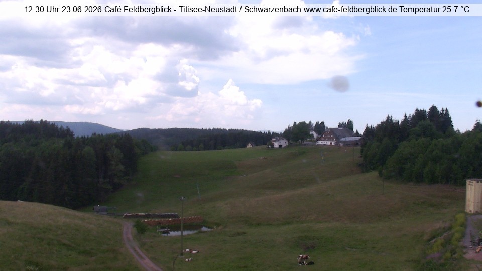 Archived image Webcam Ski lift at Schwärzenbach